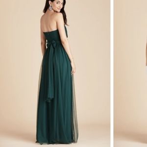 NWT Birdy Grey Christina Convertible Tulle Emerald Dress Size L Formal (#579)